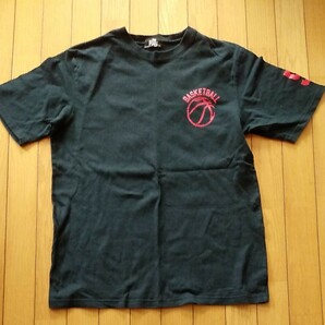 メンズ　半袖Tシャツ　XL 黒　BASKETBALL　