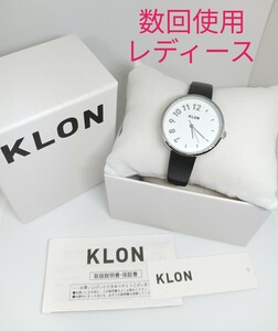 ★■ 数回使用 KLON レディース腕時計 稼働中 カシオ