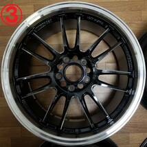 【希少】18インチ 8.5J +52 PCD114.3 RAYS RE30 インプレッサ レヴォーグ WRX STI GRB GVB GRF GVF VAB VAG S4 GDB GDA CE28 TE37 ZE40 G25_画像4