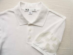 Y-3 YOHJI YAMAMOTO ワイ スリー　ヨージ ヤマモト　ポロシャツ　サイズ XS ホワイト