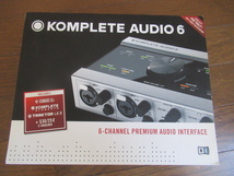 KOMPLETE AUDIO 6 NATIVE INSTRUMENTS　6チャンネル　プレミアムオーディオインターフェイス　未使用品_画像1