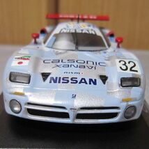 1/43　ONYX　LE MANS COLLECTION　NISSAN R390 GT1 CALSONIC 1998　　日産 ルマン カルソニック　#32　水　　※箱ヤケあり　　pg2204_画像4