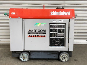 shindaiwa/新ダイワ 3.1kVA ディーゼルエンジン インバータ発電機 IDG3100M No.2