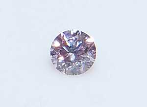  ultimate beautiful goods! pink diamond 0.061ctso-ting attaching round loose (LA-5372)