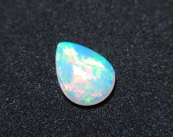 極美品! オパール 1.48ct ペアシェイプ カボション ルース(LA-5353)