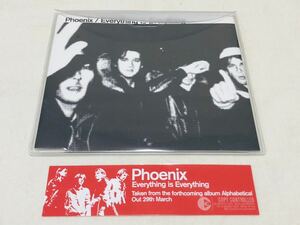 PHOENIX★フェニックス★everything is everything★7243 5 47857 2 6★マキシCD★i'm an actor★instrumental & home demo 収録