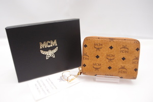  M si- M MCM Mini ZIP wallet used ^WA5109