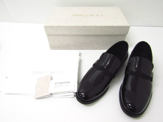 オンライン注文 美品★ジミーチュウ 42 メンズ革靴 ITALLY製 モンクストラップ size ドレス/ビジネス