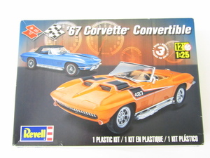 Revell 1/25 ’67 コルベット　コンバーチブル プラモデル 未組立品 中古 ◆ TY11462