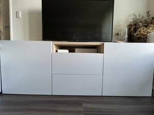 IKEA テレビボード　収納棚　BESTA ベストー　幅180cm