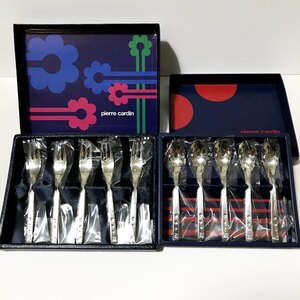 フォーク & スプーン セット 各5本 ◆ ピエール・カルダン コラボ 未使用