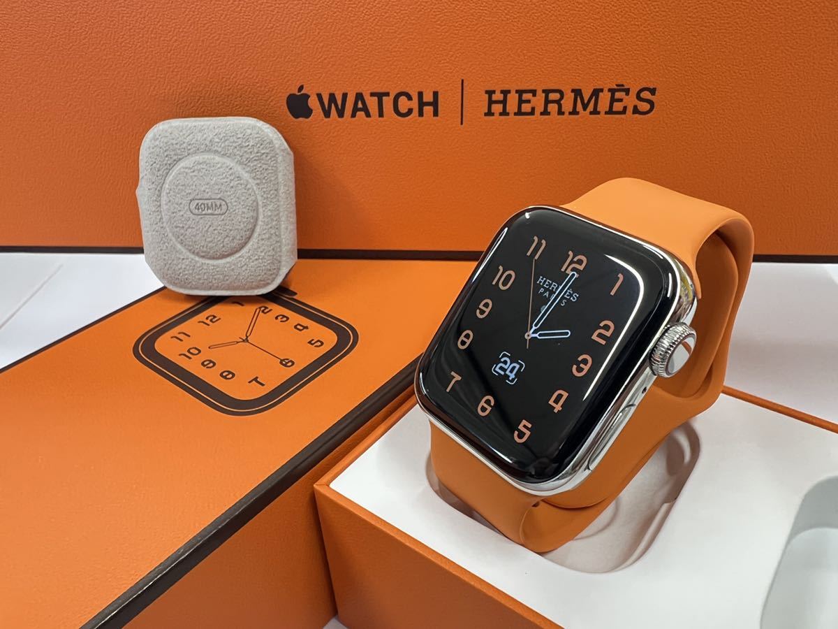 ラオウ様専用】AppleWatch HERMES 7 GPS+Cellular 時計 腕時計