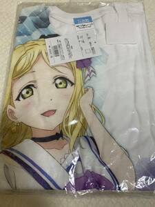 コスパ　ラブライブ！サンシャイン！！　フルグラフィックＴシャツ　小原鞠莉　Ｓ　未使用