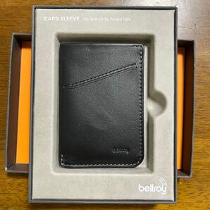 【美品】Bellroy Card Sleeve Black / ベルロイ カードスリーブ 黒