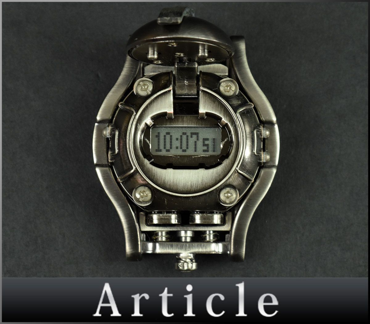 アウトレット 1998 TOKIMA ORIGINAL BANDAI ロボット時計 超合金 