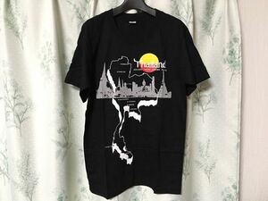 新品未使用 タイ バンコク購入 タイランド柄 半袖 Tシャツ 黒色 ブラック 海外旅行 お土産 東南アジア エスニック