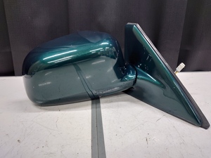 [ that time thing operation has been confirmed ] rare Mirage original door mirror right CJ1A 3 pin G84 green SR C833 020067 015004 RS old car Mitsubishi rare green 