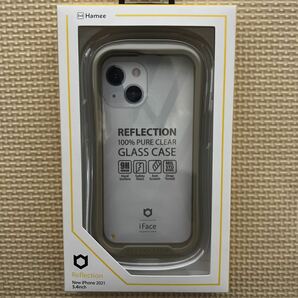 iPhone 13 mini専用 iFace Reflection強化ガラスクリアケース ベージュ iFace