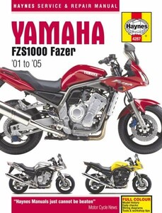 整備書 整備 修理 マニュアル サービス リペア リペアー 要領 FZS1000 FAZER 2001-2005 FZS1000S YAMAHA ヤマハ レストア ^在