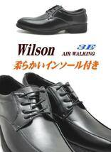 黒「27.0cm」Wilson(ウイルソン）/スワールモカ ビジネスシューズ/お買い得/超軽量/紐靴/レース//No71_画像2