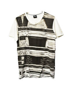 MIHARA YASUHIRO Mihara Yasuhiro graphic total pattern short sleeves T-shirt 14071 - 0609 38.7