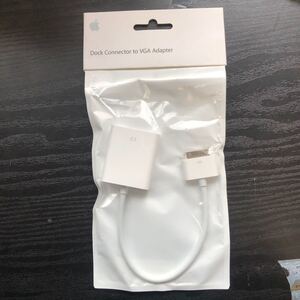 未開封品 Apple Dock Connector to VGA Adapter