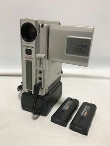 Victor ビクター GR-DVX デジタルビデオカメラ 充電器なし 動作未確認 バッテリーケース CU-V900 ジャンク扱い 部品取り 151a2400