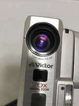 Victor ビクター GR-DVX デジタルビデオカメラ 充電器なし 動作未確認 バッテリーケース CU-V900 ジャンク扱い 部品取り 151a2400_画像2