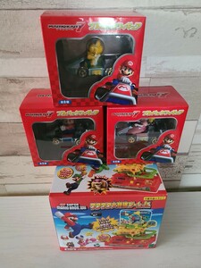 マリオカート7 プルバックカー　マリオ、ピーチ姫、ノコノコ　ワクワク大冒険Jr.