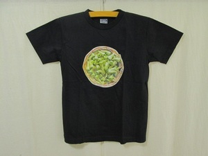 〓 新品 〓 唐辛子 Tシャツ 〓　エスニック　アジアン　アジア　ブラック　黒　とうがらし　トウガラシ　〓E741