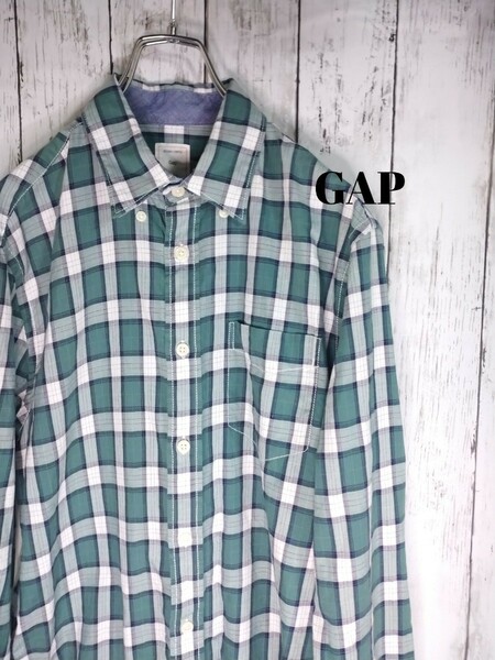 GAP ギャップ 長袖シャツ チェックシャツ