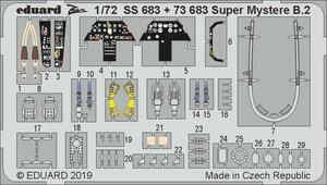 エデュアルド(73683) 1/72 シュペルミステールB.2用エッチングパーツ(スペシャルホビー用)