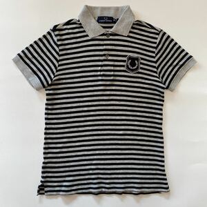 FRED PERRY Fred Perry рубашка-поло Logo нашивка окантовка S