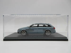 1/43 アウディ Audi S6 Avant　S6アバント　ディーラー特注 500台限定　ミニカー　ブルーメタリック