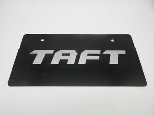 ダイハツ タフト TAFT　ディーラー 新車 展示用 非売品 ナンバープレート マスコットプレート