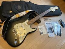 Fender USA Highway One Stratocaster フラットブラック ローズ指板　美品_画像3