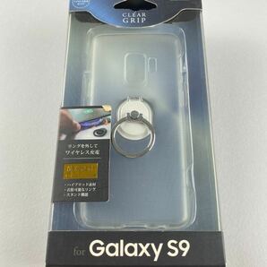 Galaxy S9 SC-02K/SCV38 ハードグリップケース「CLEAR GRIP」クリア ハードケース リング付き 人気