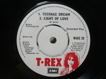 T.REX T・レックス TRUCK ON ( TYKE ) ZIP GUN BOOGIE TEENAGE DREAM LIGHT OF LOVE 英 EP マーク・ボラン ティラノザウルス・レックス_画像3