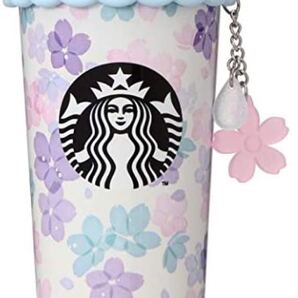 ターバックス SAKURA(サクラ) 2020 シリコンリッド ステンレスカップチャーム 355ml 桜 チャーム付き