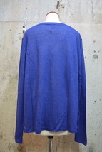 M.パトモス　M.PATMOS　リネン　ロング　Ｔシャツ　S　LAYERED　BOATNECK C6498_画像3