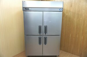 i052 Panasonic Panasonic business use 4-door vertical refrigerator SRR-K1281S kitchen kitchen 1087L large 