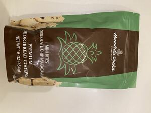 ハワイ　ホノルルクッキー　新品　ミニパインチョコレートチップマカダミア　1285