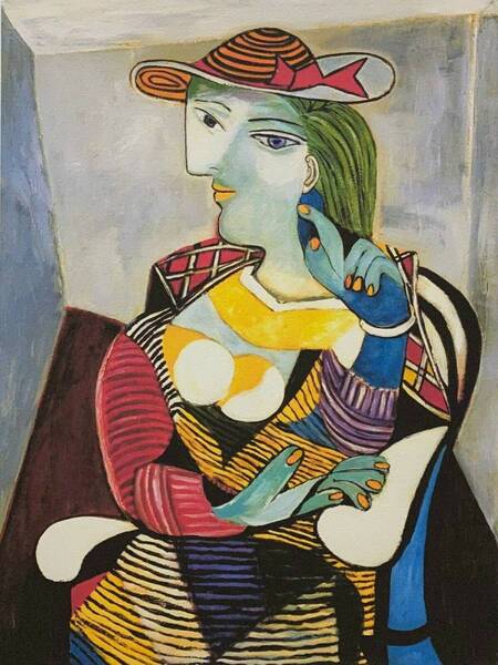ピカソ パブロ・ピカソ Pablo Picasso 絵画 レア 限定 希少 Portrait of Marie Therese Walter