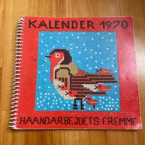 フレメカレンダー　1970 handmade fremme kalender 