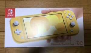 新品未開封　Nintendo Switch Lite イエロー　ニンテンドースイッチ　ライト イエロー　送料無料