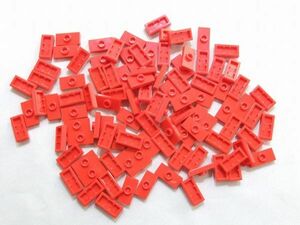 E7-3　未使用　LEGOバラパーツ　赤　15573　プレート 1 x 2 スタッド　約100個セット