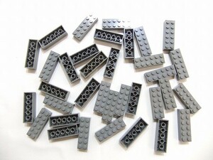i-42　LEGOバラパーツ　新濃灰　2456 ブロック 2 x 6　約35個　まとめて大量㎏