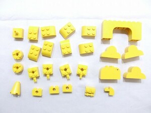 i-95　LEGOバラパーツ　黄色　特殊ブロック系　約26個　まとめて大量㎏