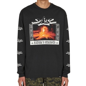 ■ NIKE ACG VOLCANO LONG SLEEVE TEE 黒 新品 サイズS ナイキ エーシージー ボルケーノ ロングスリーブ Tee 長袖 DJ1141-010