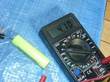 即決　未使用 18650 リチウムイオン充電池 工具 工作 自作用等に 充電池 3,7v 実測2500mAh １０本_画像5